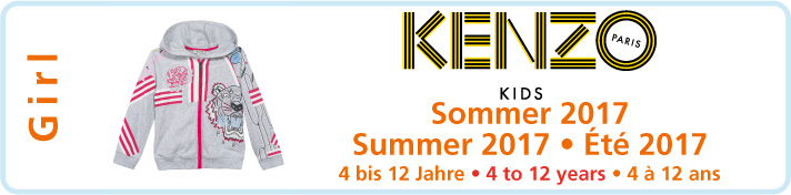 <strong><font color="#fc0303">Kenzo Kids Girl</font color></strong><br>(4 bis 12 Jahre) So 17